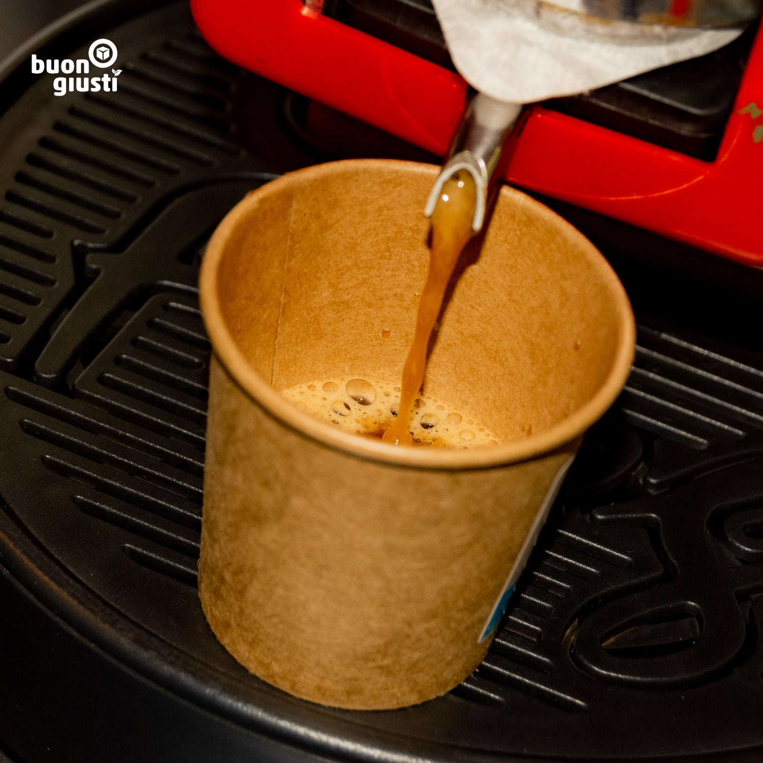 1.000x 100ml Espresso To-Go Einwegbecher PE beschichtet Für heiße Getränke - Schale - buongiusti AG - personalisiert ab 100 Stück